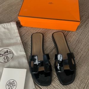 Hermès Oran sandal 38